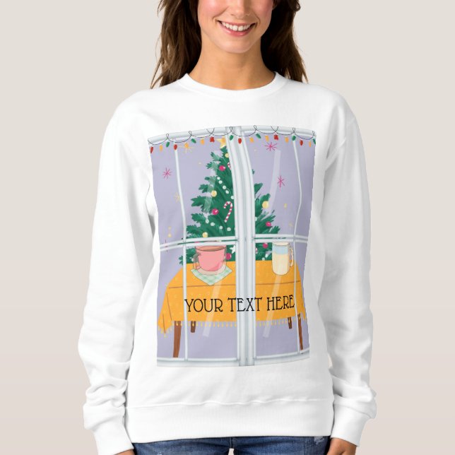 WINDOW CHRISTMAS SWEATSHIRT (Vorderseite)