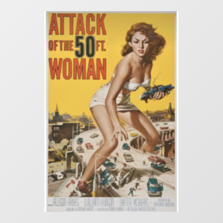 Window Cling Fensteraufkleber