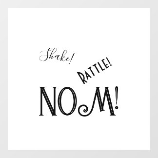 Window Cling Fensteraufkleber