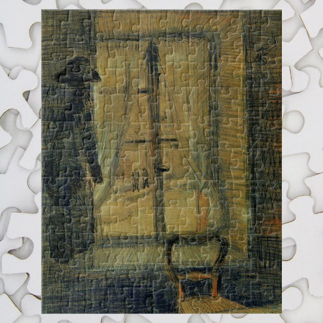 Window in Bataille Restaurant by Vincent van Gogh Puzzle (Von Creator hochgeladen)