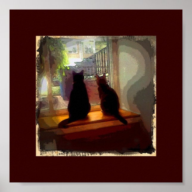 Window Kätzchens CB Poster (Vorne)