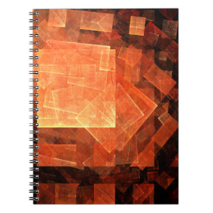 Window Light Abstrakt Art Notebook Notizblock
