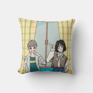 Window Moments - Cartoon Kissen