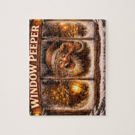 Window Peeper Icelandic Yule Lad  Puzzle