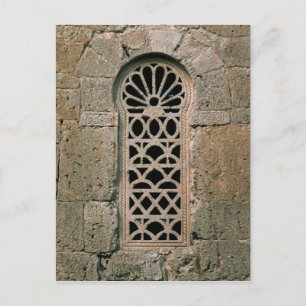 Window Tracery, aus der Basilika San Juan Postkarte