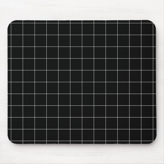 Windowpane Check Grid Mousepad (Vorne)