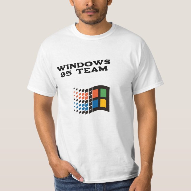 Windows 95-Shirt T-Shirt (Vorderseite)