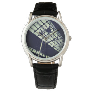 Windows am Bahnhof. Armbanduhr