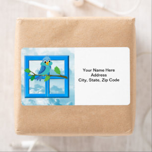 Windows Blue Bird Labels