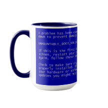 Windows Bluescreen - BSOD - Tasse