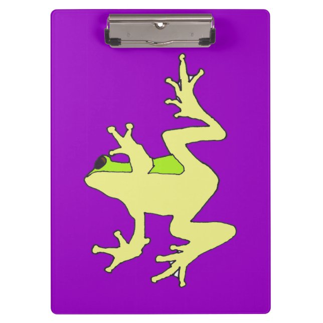 Windows Frosch Zwischenablage Klemmbrett (Vorderseite)