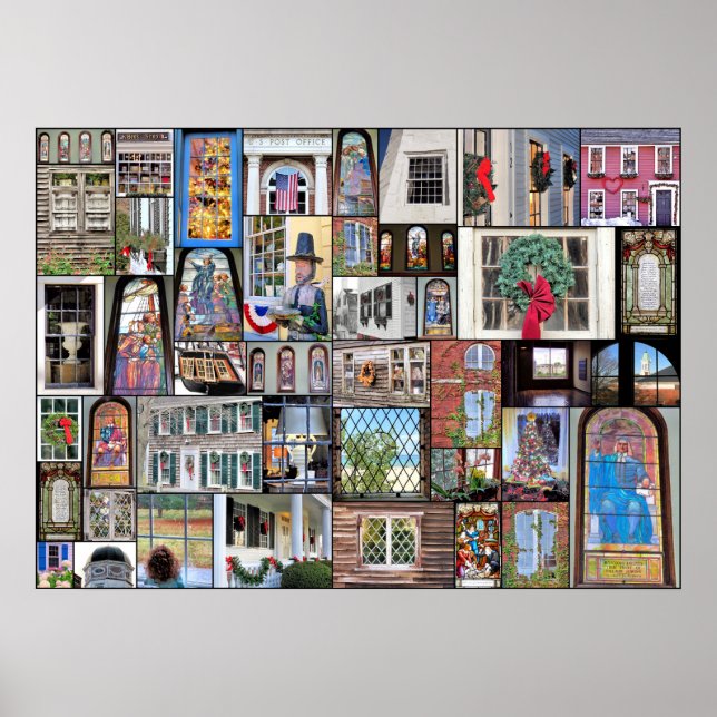 Windows-Poster 28 x 20 Poster (Vorne)