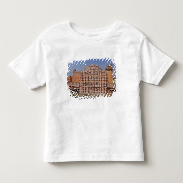 Windpalast (Hawa Mahal), Jaipur, Indien, Kleinkind T-shirt (Vorderseite)
