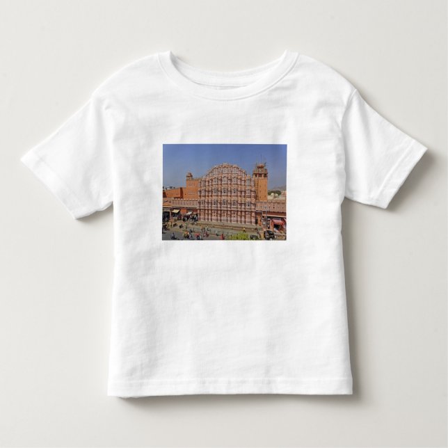 Windpalast (Hawa Mahal), Jaipur, Indien, Kleinkind T-shirt (Vorderseite)