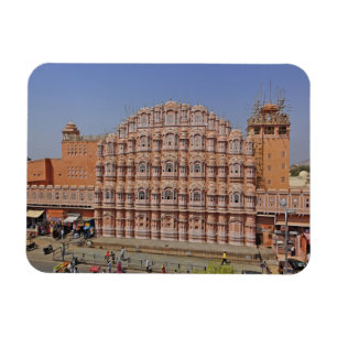 Windpalast (Hawa Mahal), Jaipur, Indien, Magnet