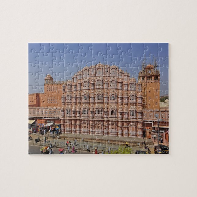Windpalast (Hawa Mahal), Jaipur, Indien, Puzzle (Horizontal)