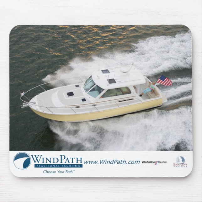 WindPath hintere Bucht 33 Mousepad (Vorne)