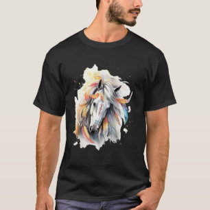 Windpferd Indian Native American Tribal Art Pferd T-Shirt