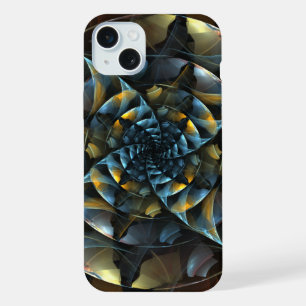 Windrad-Abstrakte Kunst iPhone 15 Plus Hülle