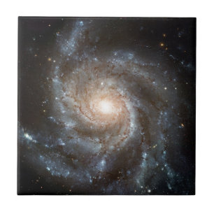 Windradgalaxie Hubble-Teleskop Weltraum-Foto Fliese
