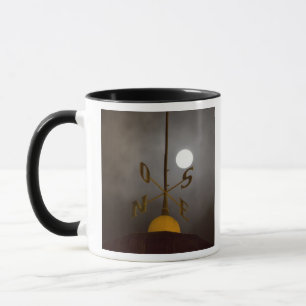 Windrose auf dem Leuchtturm auf Cerro Santa Tasse