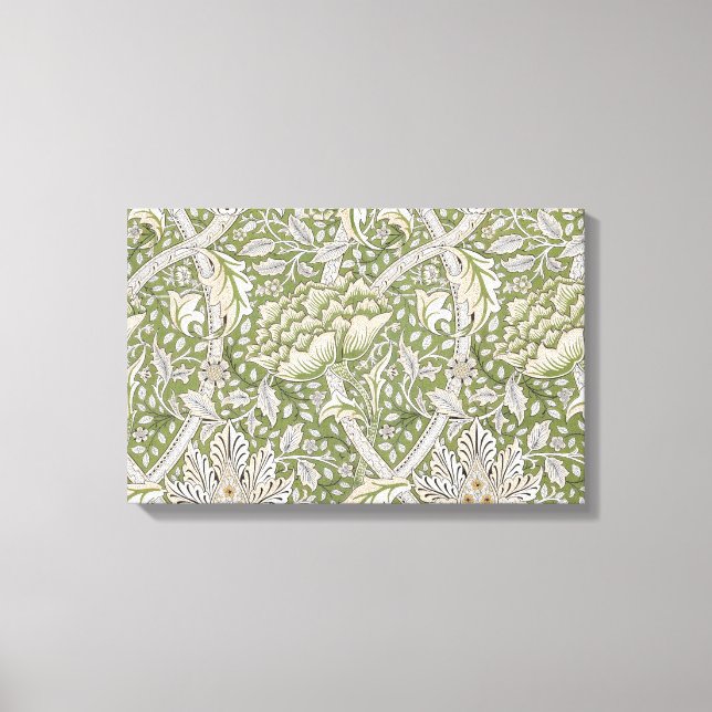 Windrush Pattern (von William Morris) Leinwanddruck (Vorderseite)