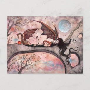 Winds of Autumn Feen-Drache Postkarte