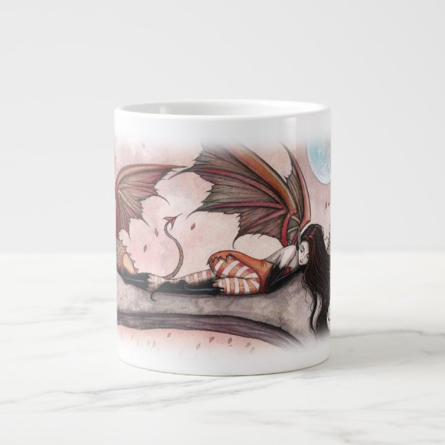 Winds of Autumn Feen- und Drachenbecher Jumbo-Tasse (Vorderseite)
