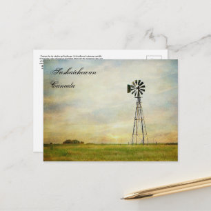 "Winds of Change" Saskatchewan Canada Postcard Postkarte