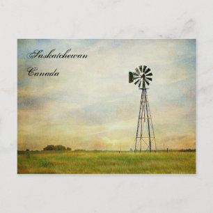 "Winds of Change" Saskatchewan Canada Postcard Postkarte