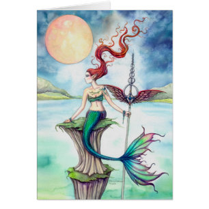 Winds of Ireland Meerjungfrau Fantasy Art