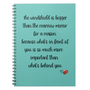 Windschutzscheibe ist größer als die Rückseite - J Notizblock