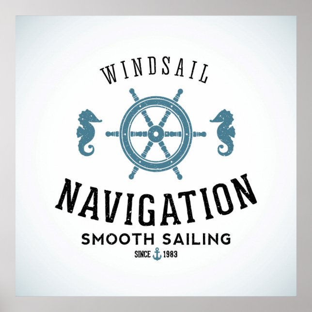 Windsegel-Navigationspaket Poster (Vorne)