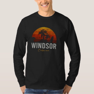 Windsor California Retro Surfer Vintager Strand T-Shirt