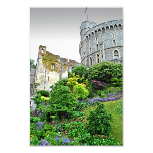 Windsor Castle Berkshire England Fotodruck