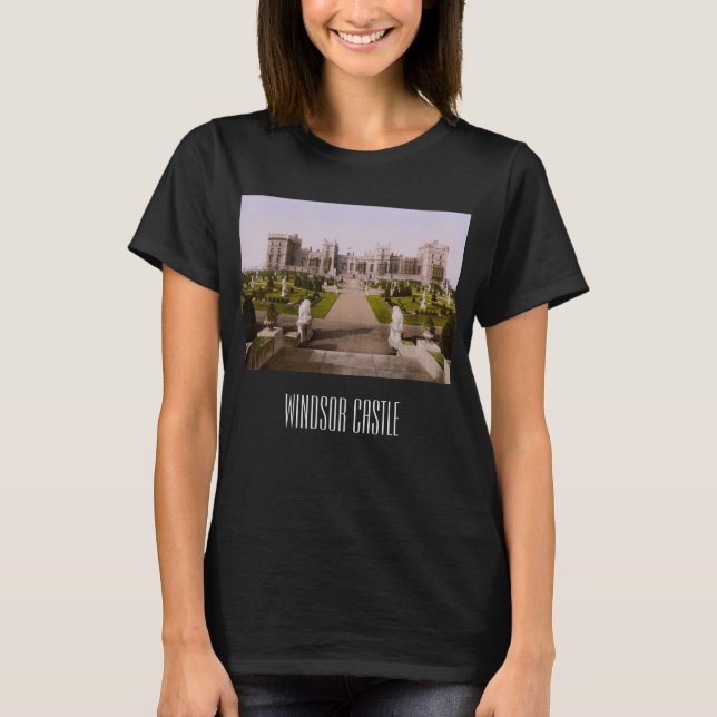 Windsor Castle, England (c. 1900) T-Shirt (Vorderseite)