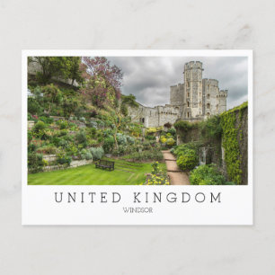 Windsor Castle, London, England Postkarte