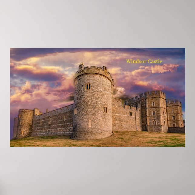 Windsor Castle Poster (Vorne)