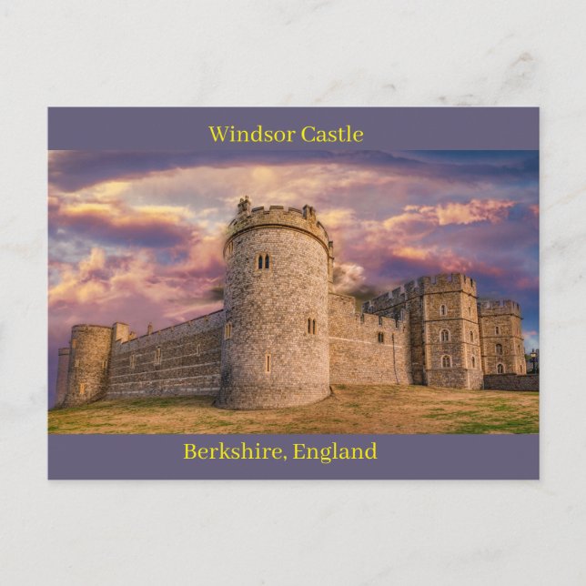 Windsor Castle Postkarte (Vorderseite)