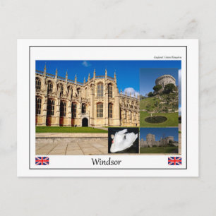 Windsor Castle Postkarte