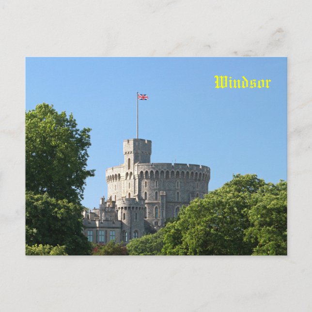 Windsor Castle Postkarte (Vorderseite)