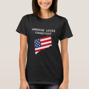 Windsor Locks Connecticut USA Bundesstaat Amerika  T-Shirt
