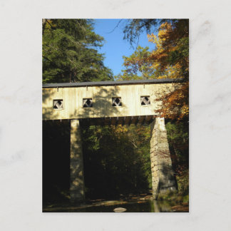 Windsor Mills Rd Covered Bridge Ashtabula Landkrei Postkarte