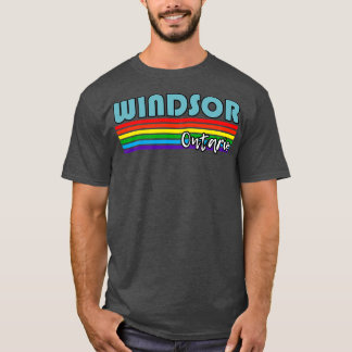 Windsor Ontario Pride Windsor LGBT Geschenk LGBTQ T-Shirt