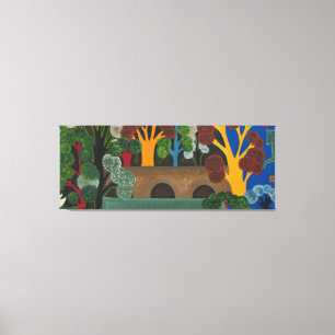 Windsor Park auf Höhe des Sommers 2011 Leinwanddruck