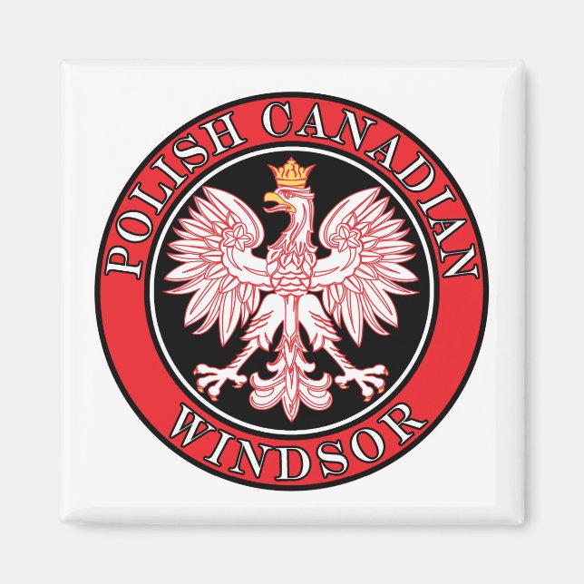 Windsor Polnischer Adler Magnet (Vorne)