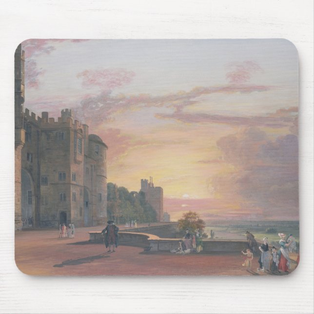 Windsor Schloss: Nordterrasse, die Sonnen West Mousepad (Vorne)