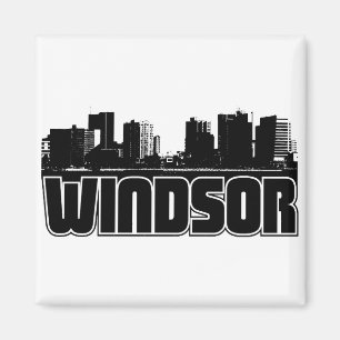 Windsor Skyline Magnet