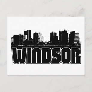 Windsor Skyline Postkarte