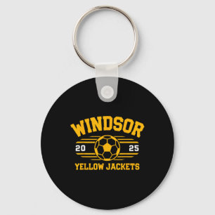 Windsor Yellow Jackets Fußball Byll 2025 Schlüsselanhänger